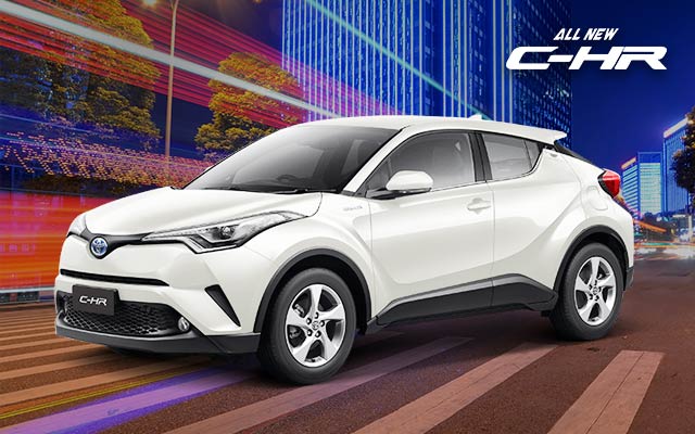 Warna White Pearl Crystal Shine New C-HR Solo Raya