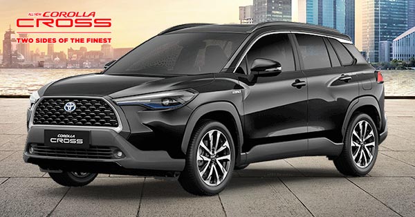 Warna Hitam Attitude Black Mica New Corolla Cross