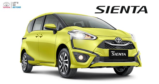 Citrus Yellow New Sienta