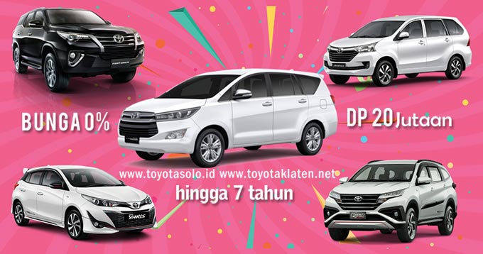 Spesial Paket Promo Murah Mobil Baru Toyota